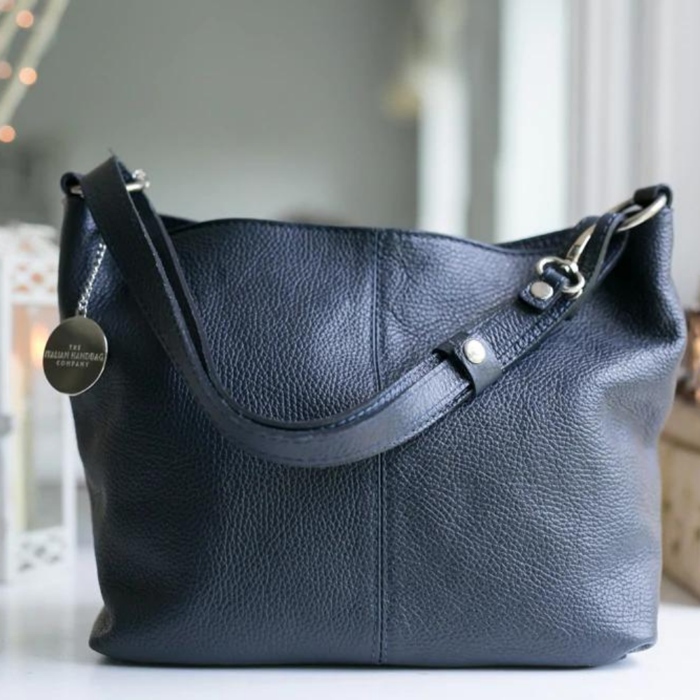 Leather handbag italy deals